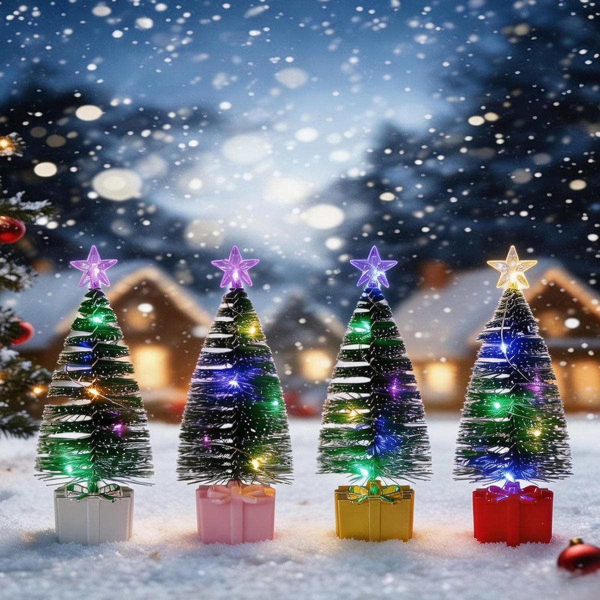 Kerstboom Met Led Verlichting,Kerstboom Met Licht Voor Tafel