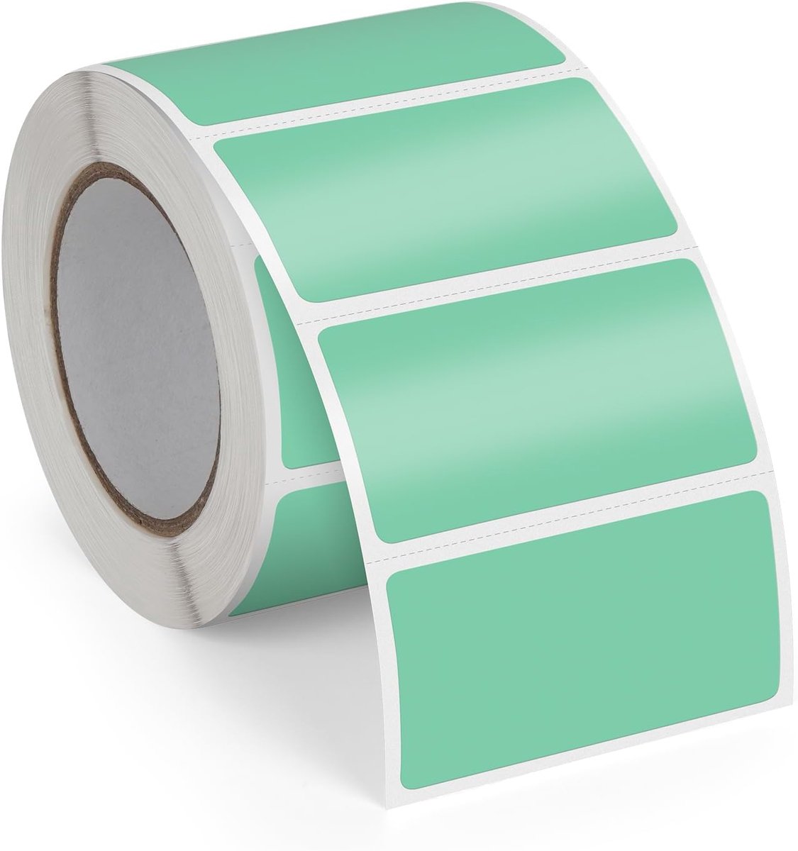 Thermisch Label 50 X 25 mm Vinyl Roll Zelfklevend Waterdicht Rechthoekig Printer Label voor Kantoor DIY Design Bar Code Verzending 500 stuks.