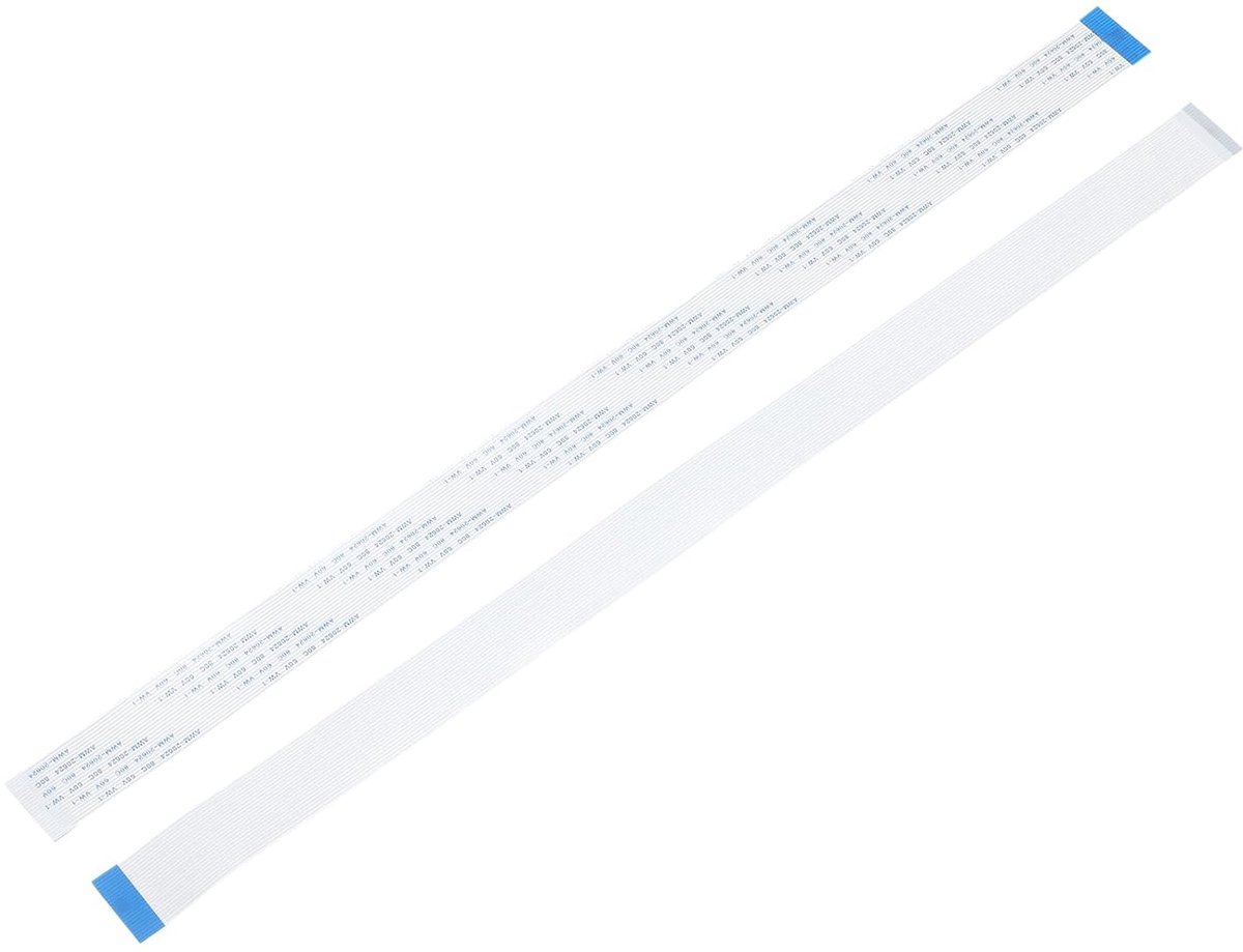 20 stuks platte kabel, flexibel, FFC FPC, 22-polig, 0,5 mm pitch, lengte 200 mm (type B) voor lcd-printer, 3D-printer, camera, dvd, tv, laptop, audio