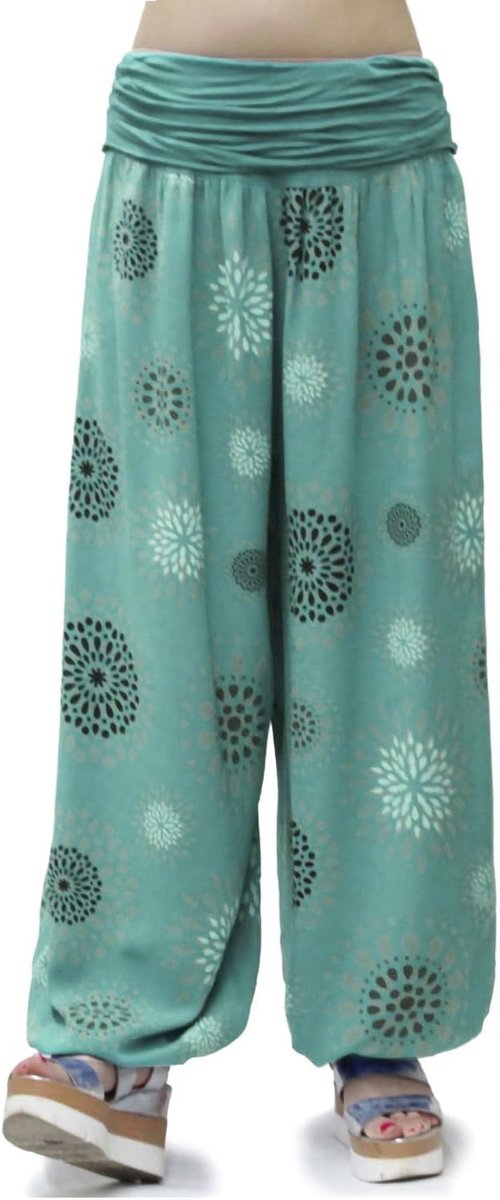 damesbroek Dames XXL lichtbloeiers harembroek vrijetijdsbroek zomerbroek broek met veel patronen pompbroek