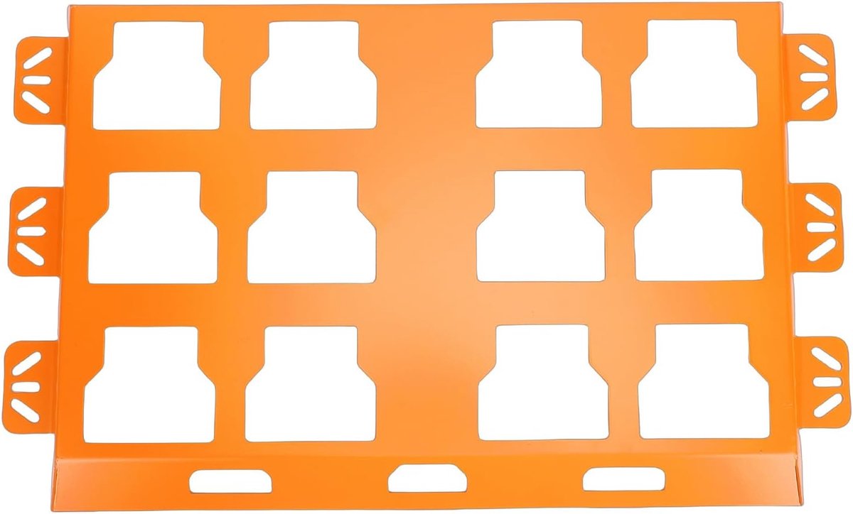 Gereedschapskistmontageplaat van Verdikte Metaallegering, Geschikt voor Packout-wand- en Vloermontage met Pegboard, Grote Doos, Vrachtwagencompartiment en Maatwerk
