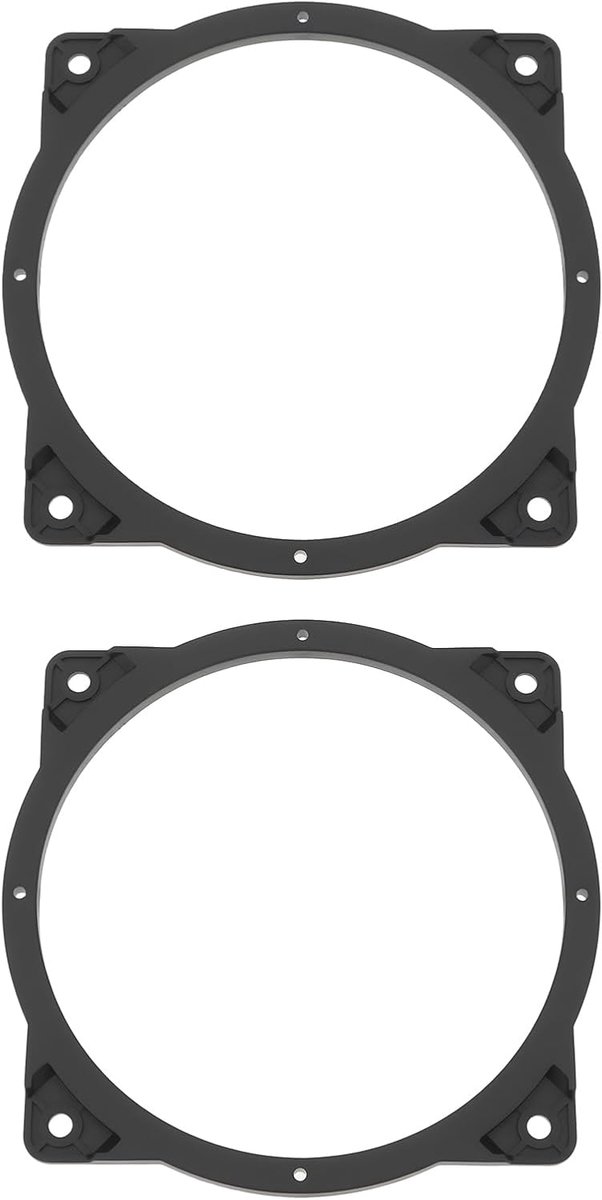 2 Stuks Auto 16,5 cm Luidsprekeradapterbeugel Compatibel met Hyundai i10 Compatibel met KIA Carens