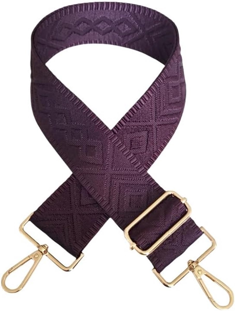 Schouderriem, draagriem 72-130CM, verstelbare vervangingsriem, breed 5cm, schouderriem voor crossbody-tas, eenvoudig kleur schouderriem voor schoudertas, handtas, DIY-accessoires voor tas