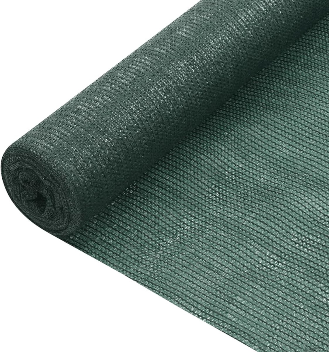 Hekscherm, groen, 1,2 x 25 m, HDPE, 75 g/m², balkon, inkijkbescherming, privacy voor terras, tuin, omheining, balkon, zwembad, café