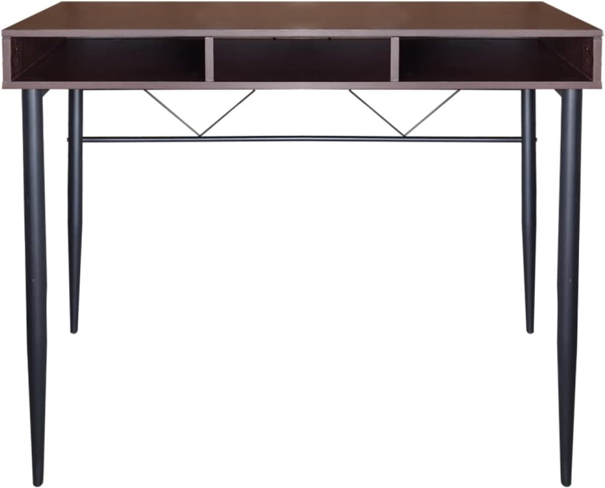 - consoletafel - hal dressoir - wandtafel - vintage donkerbruin