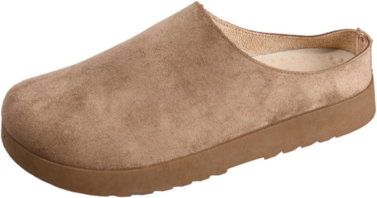 Leroy Dames Casual Schoenen Met Open Hiel, Retro Stoffen Instappers, Comfortabel Voor Dagelijks Gebruik