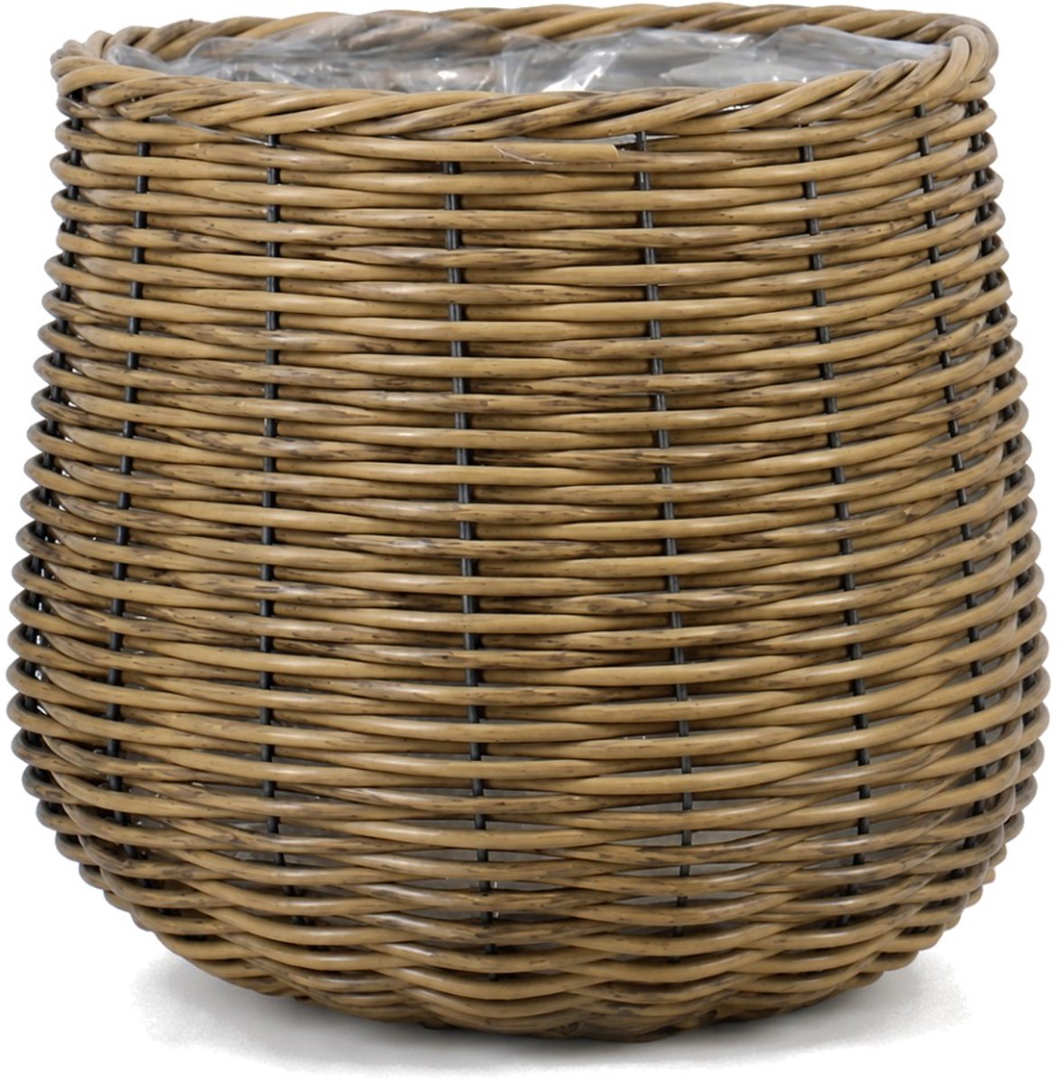 Floran Montreal plantenmand naturel 36 cm rotanlook kunststof