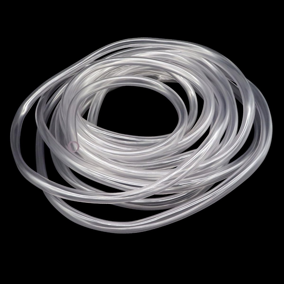 PVC-slang 5 mm binnendiameter x 8 mm buitendiameter - 9 m flexibele vinylslang voor gebruik in water, lucht en aquarium, lichtgewicht plastic buis