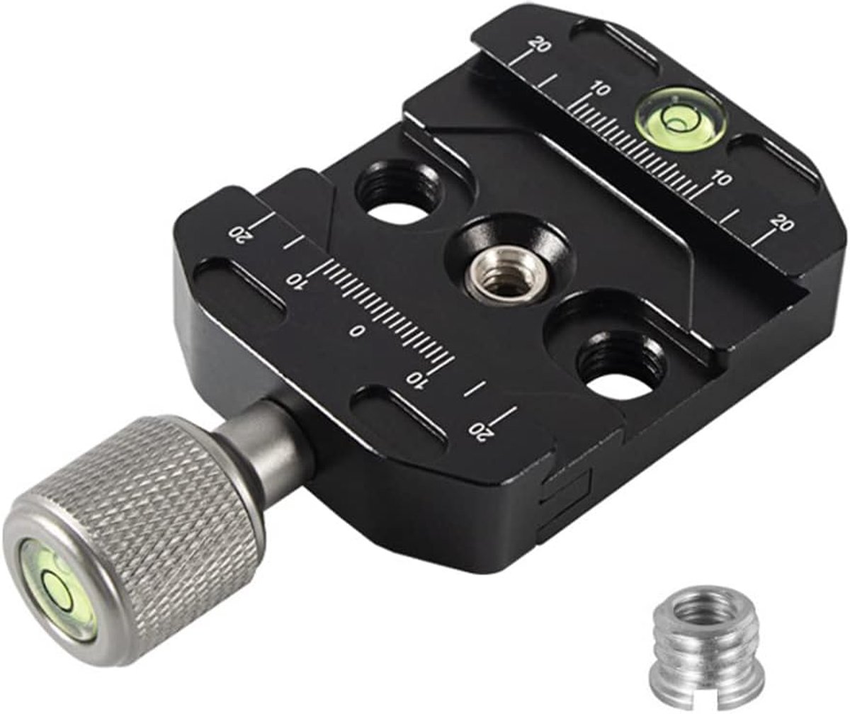 Compatibel met Arca Swiss 50 mm, universele klemadapter QR-50 Quick Release Clamp vervanging voor Arca Swiss