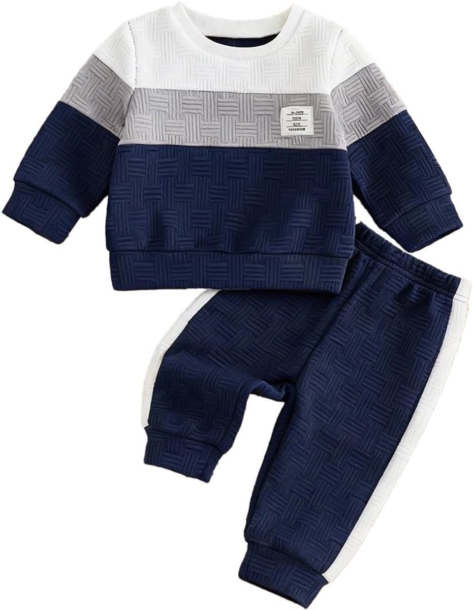 Zomerset voor baby's, kinderen, overhemd met kraag, zak, korte mouwen, tops in contrasterende kleur, shorts, kinderkleding