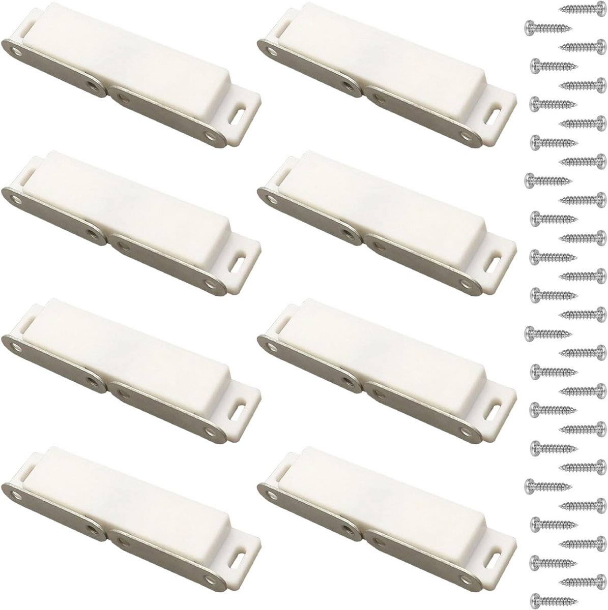 Sluitingen voor deuren met 32 schroeven magneet voor meubels sluiting bevat magneet deurdesign magneet design magneet design magneet voor keukenkasten, deuren boekenrekken (groot