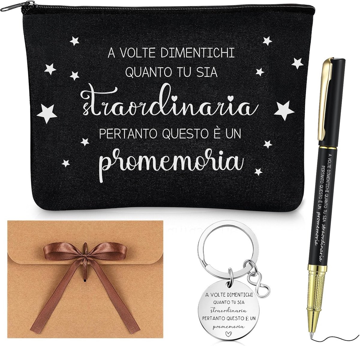 Set van 4 motiverende cadeaus voor de verbinding van Kerstmis