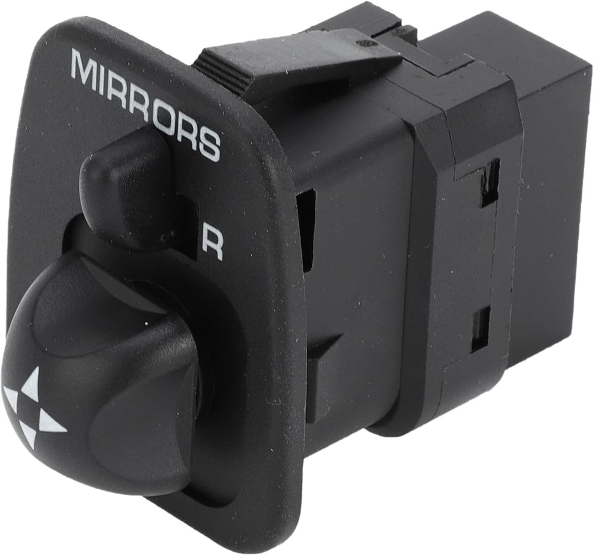 Dailygoods - Car Mirror Switch - Spiegelschakelaar - Duurzaam en gebruiksvriendelijk - Zwart - Elektrische spiegelbediening - Vervang oude schakelaar.