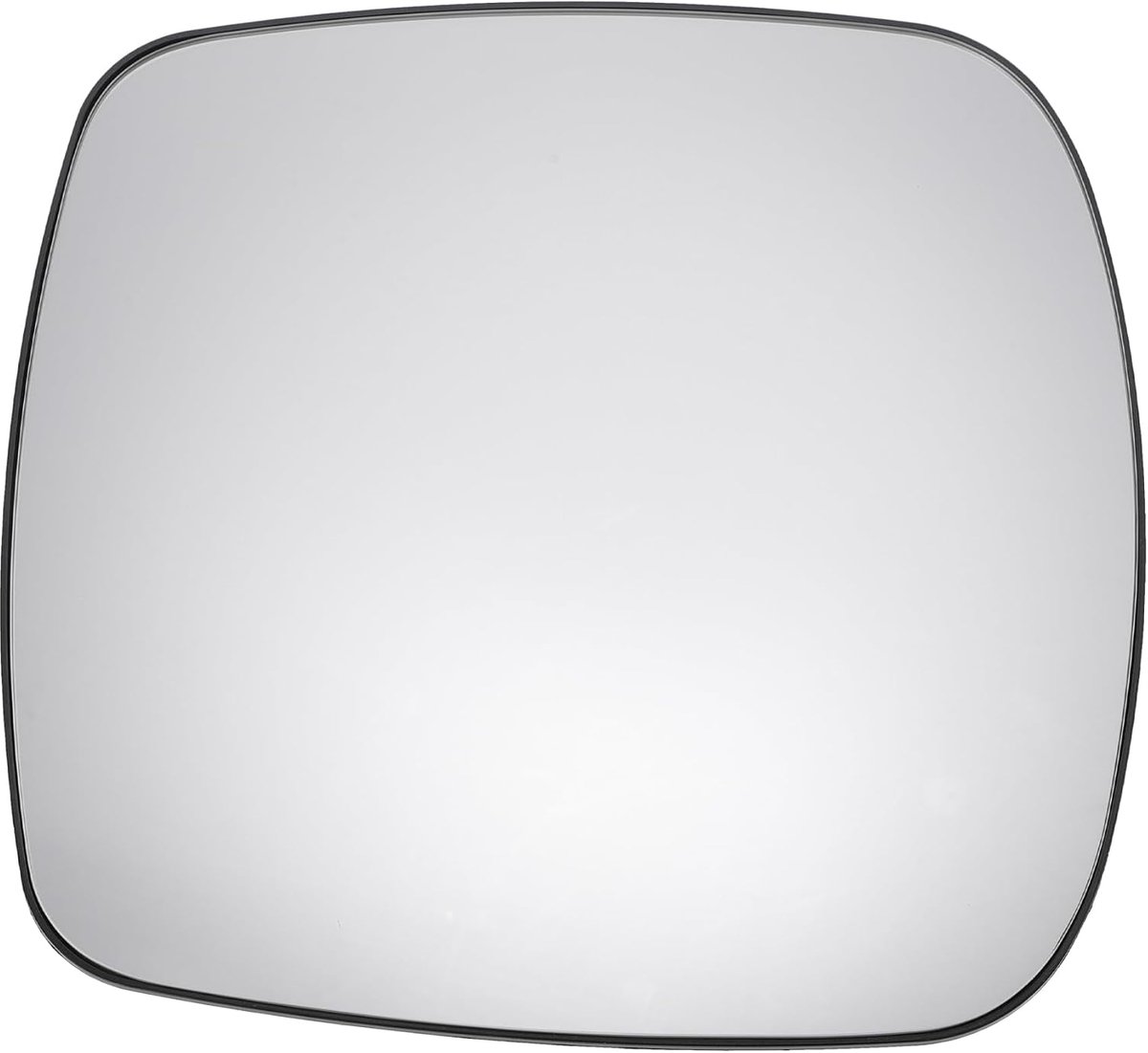 Dailygoods - Auto Buitenspiegel Links - Zijspiegelglas Vervanging - Wit - Convex Niet-Verwarmd - Geschikt voor Renault Kangoo 2008-2012