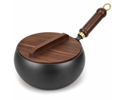 Soeppan - Handgesmeed - Met deksel