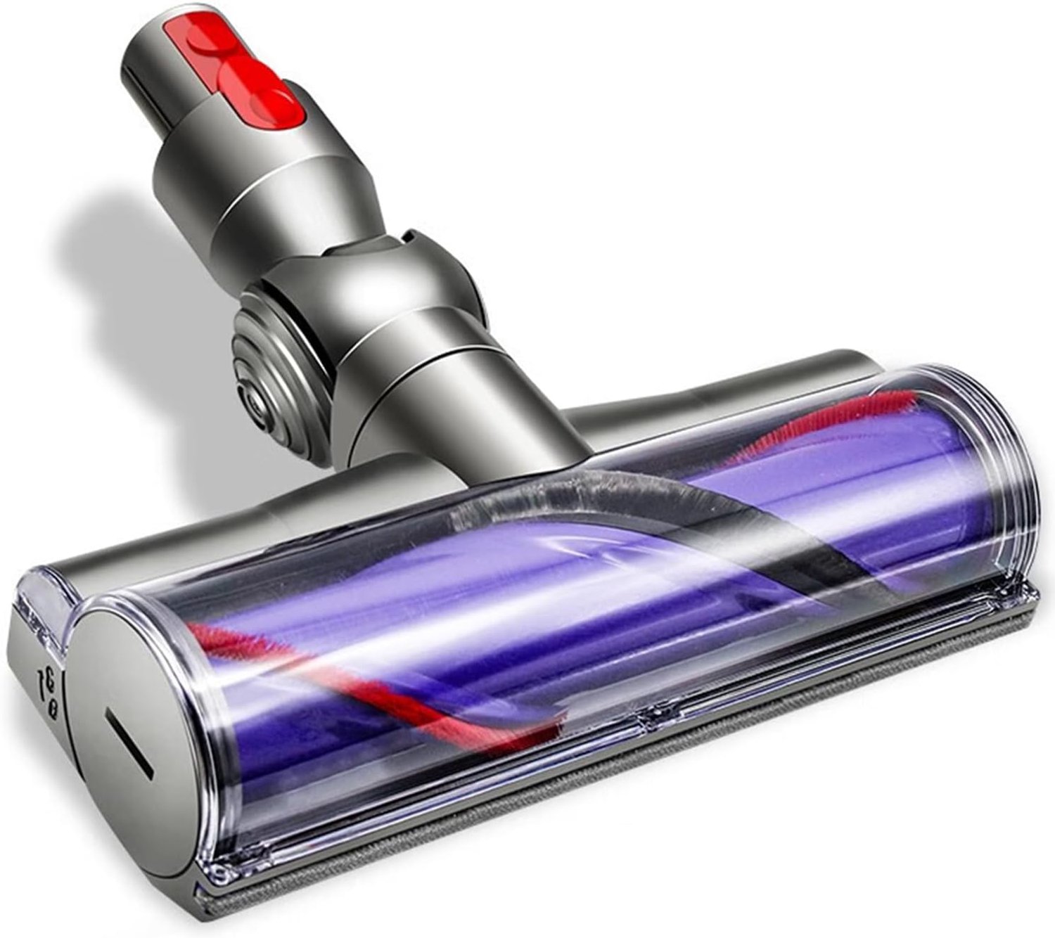 Stofzuigerkop met directe aandrijving - Vervangingskop compatibel met Dyson V7, V8, V10, V11, V15 Stofzuigers, motorkop, borstelkop, hulpstukken, reserveonderdelen voor het reinigen van tapijt, vloer