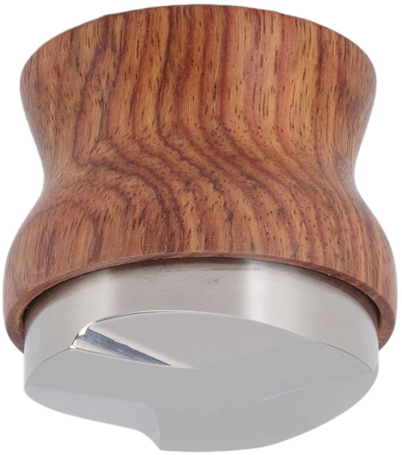 Tamper en Leveler met Walnoothandle voor Koffie