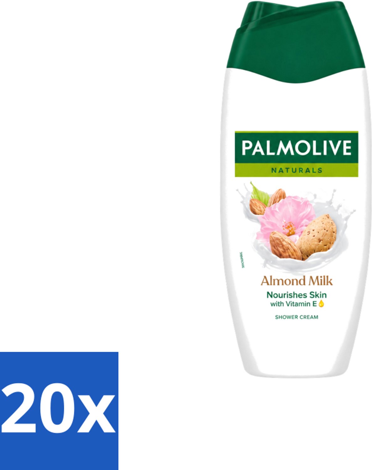 20 x Palmolive – Douchegel – Almond Milk – 250 ml - Voordeelverpakking - 20 stuks