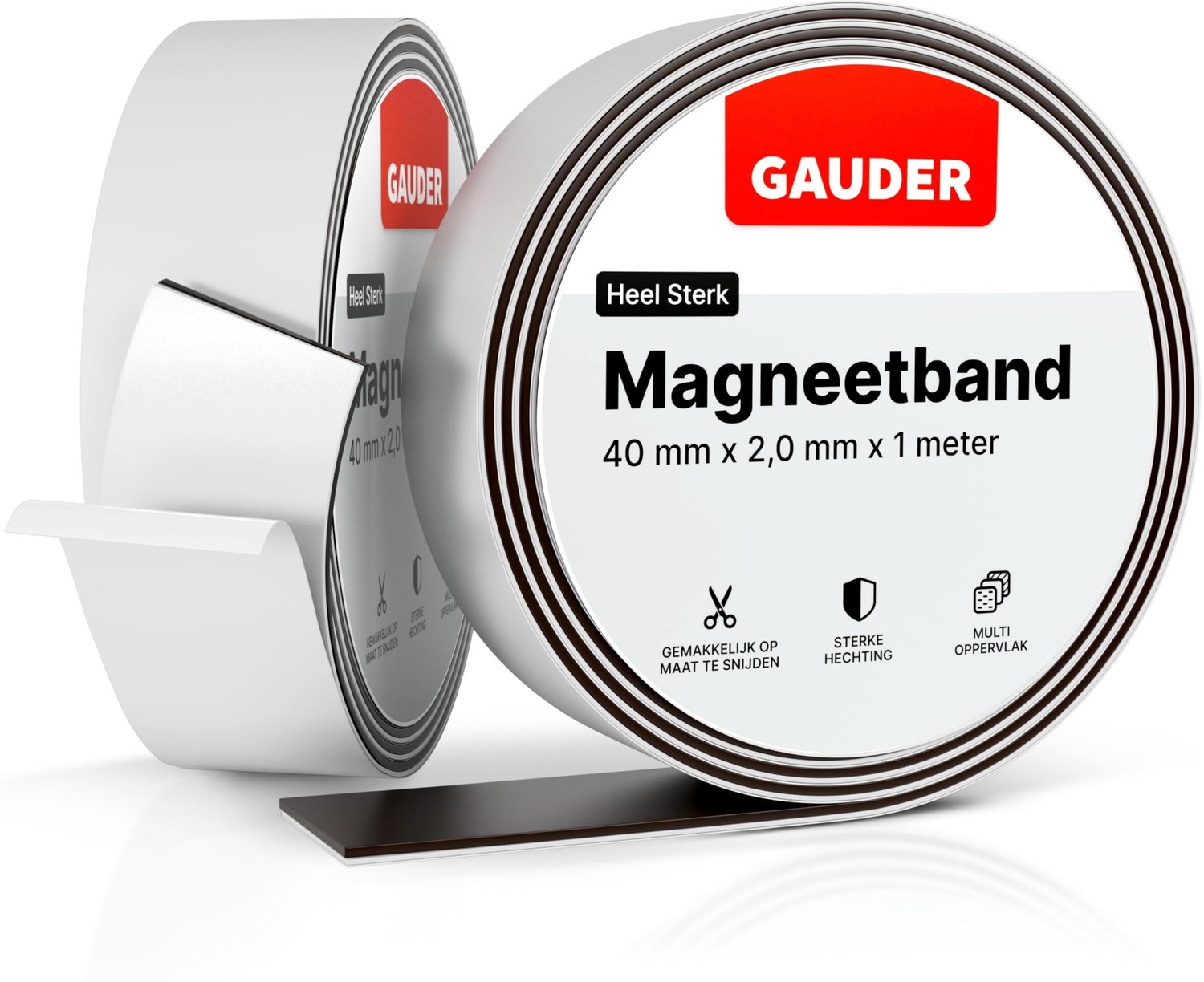 Magnetische Tape (40 mm x 1 m) - Sterk Zelfklevend