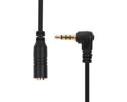 Naar Trrs Converter Adapter Kabel, 3,5 Mm Oortelefoon Trs Naar Trrs Converter Kabellijn voor Mobiele Telefoons, Tablets, Opname Pennen En Dslr Camera's