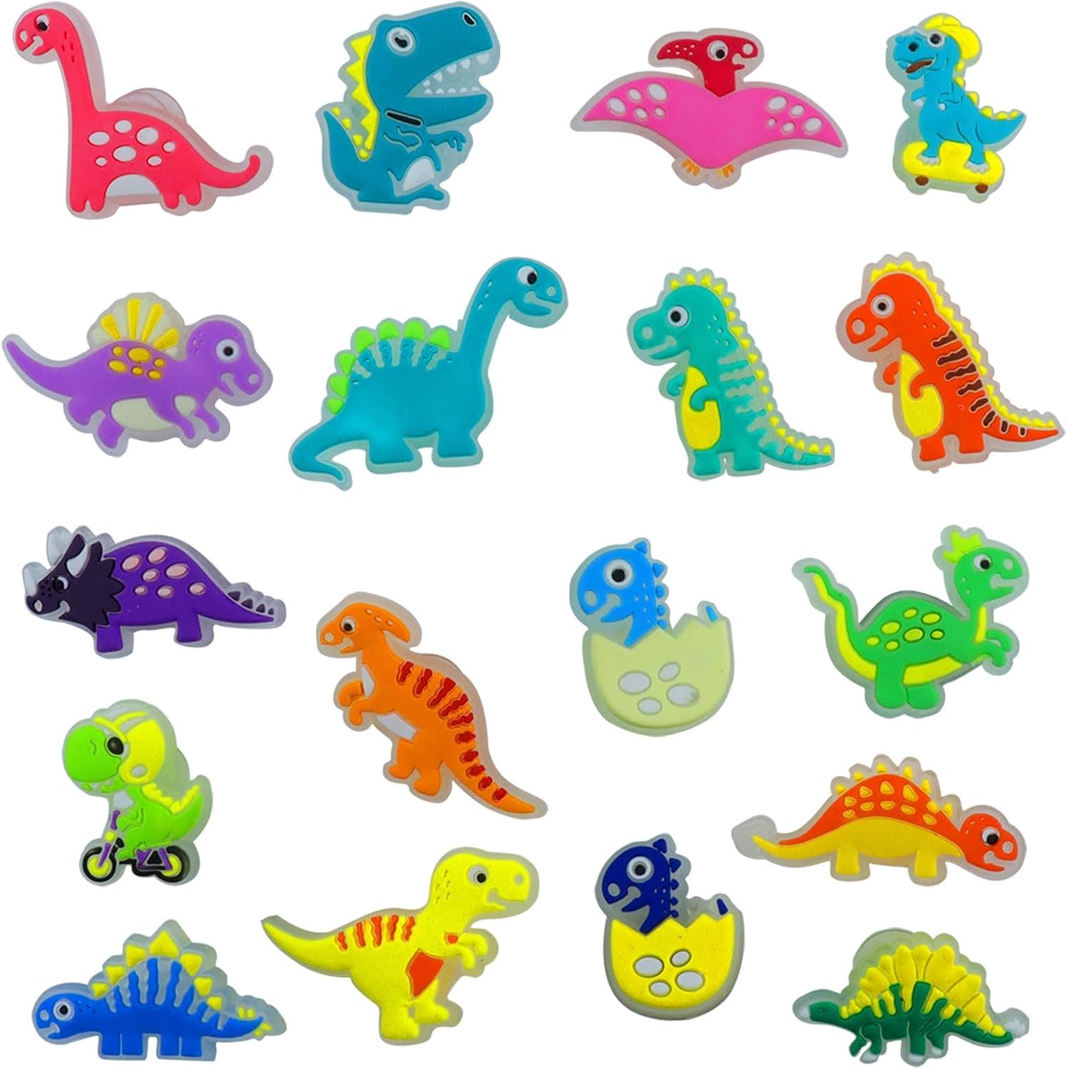 Bedels, schoenbedels, glitters, schoenbedels voor meisjes en jongens, schoensteker, set, doe-het-zelf decoraties, S, PVC, geen