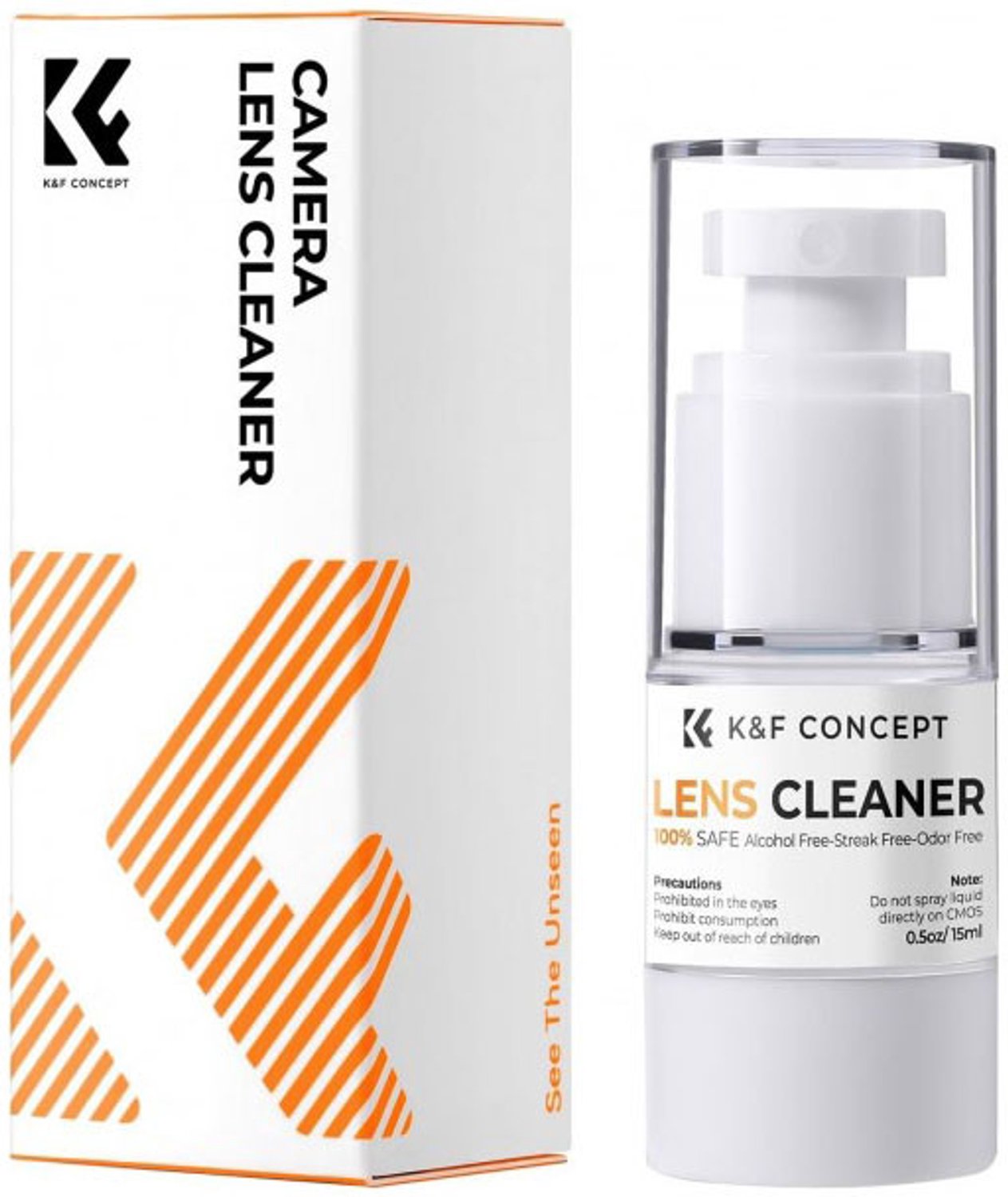 K&F Liquide nettoyage en spray 15ml