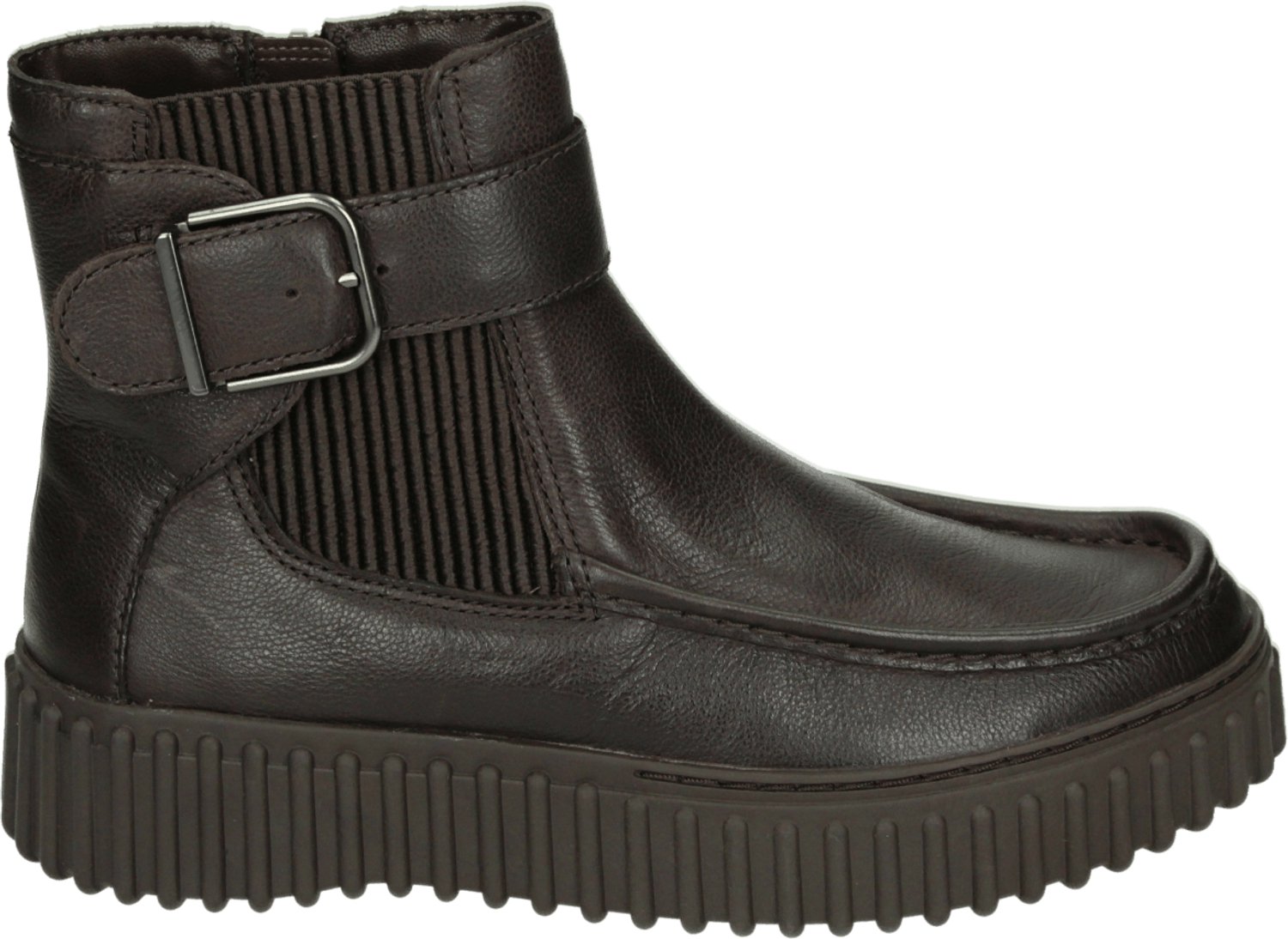 Clarks Torhill Buckle Half-Hoge Kleur: Bruin