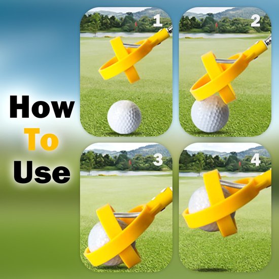 Uittrekbare Golfbal Retriever van RVS — afbeelding 3