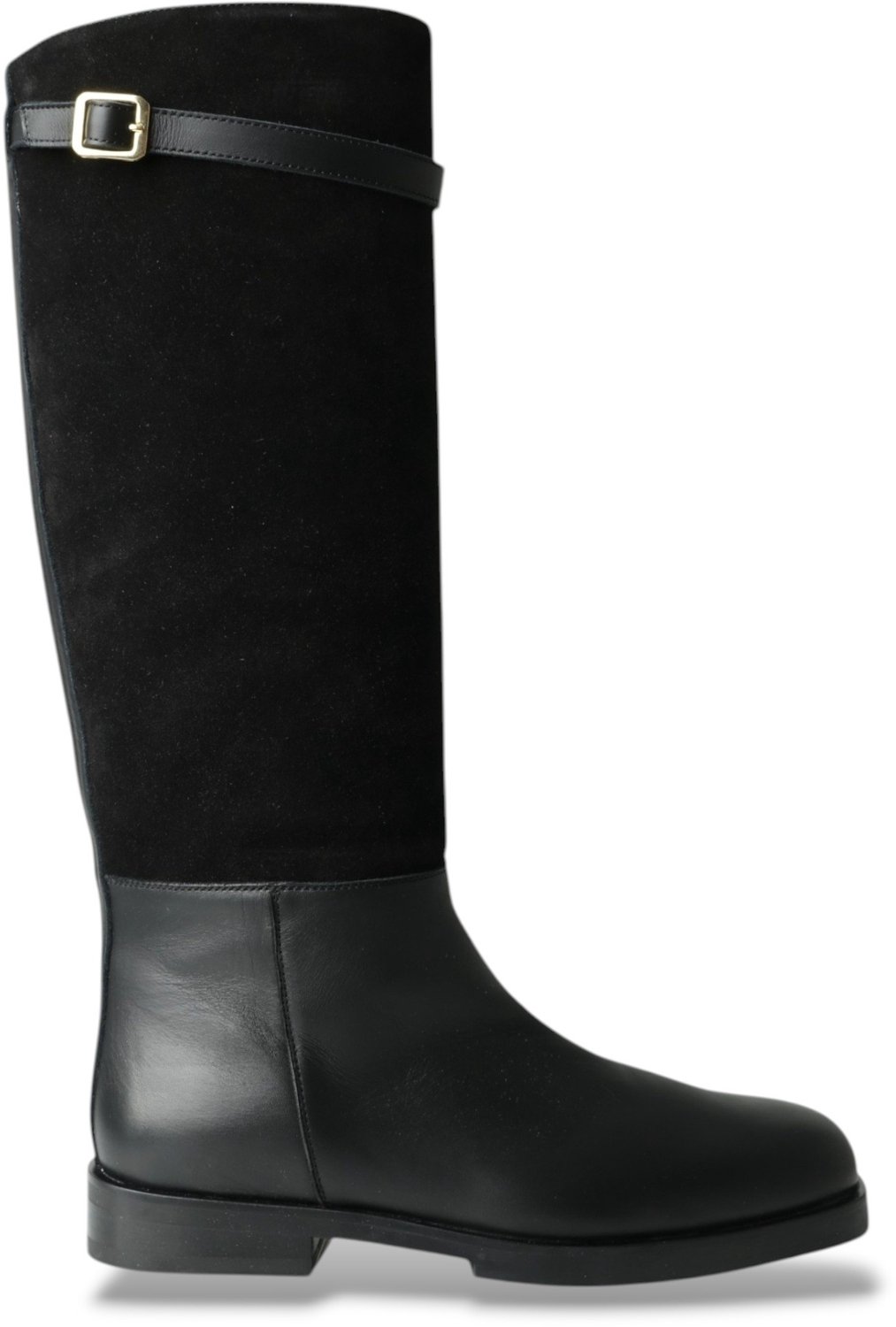Semicouture Marilena zwarte leren laarzen