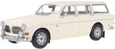 Volvo Amazon Break 1968 Pearl Wit Modelauto 1/18 Norev
