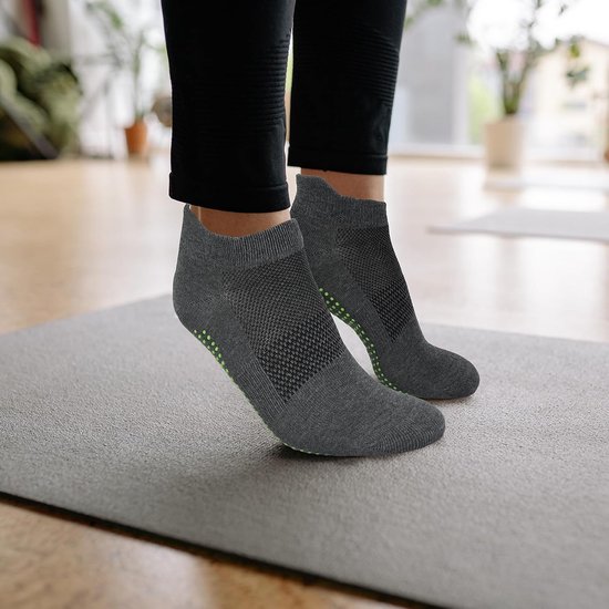 3 Paar Antislip Sokken Dames - Yoga, Pilates, Thuis & Ziekenhuis — afbeelding 5