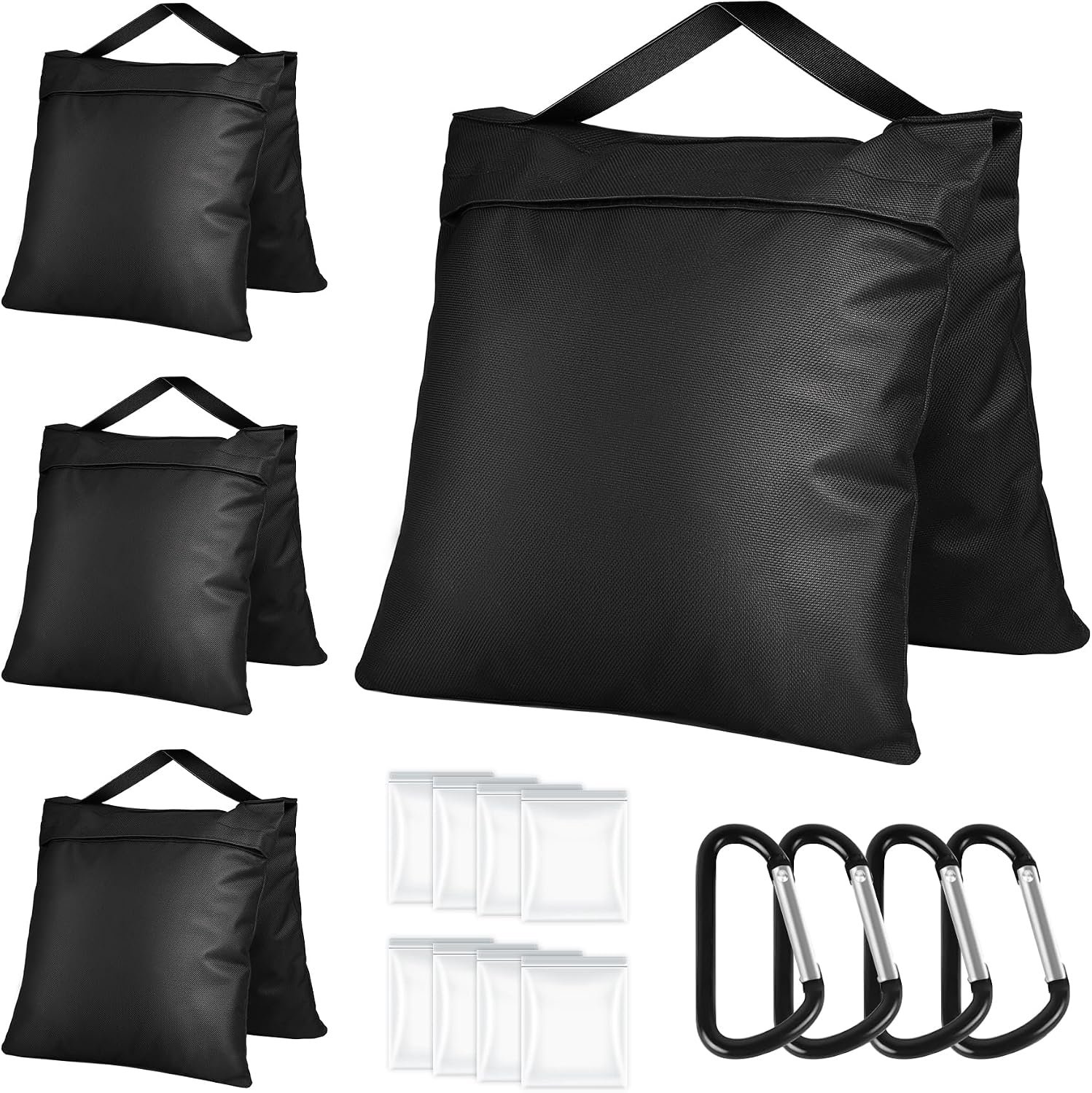 Set van 4 Zware Zandzakken - 57x26.5cm - Merkloos