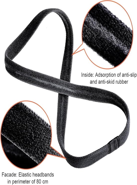 Elastische Sportbanden voor Voetbal, Basketbal, Tennis, Yoga en Golf - Antislip en Comfortabel 9 Stuks — afbeelding 4