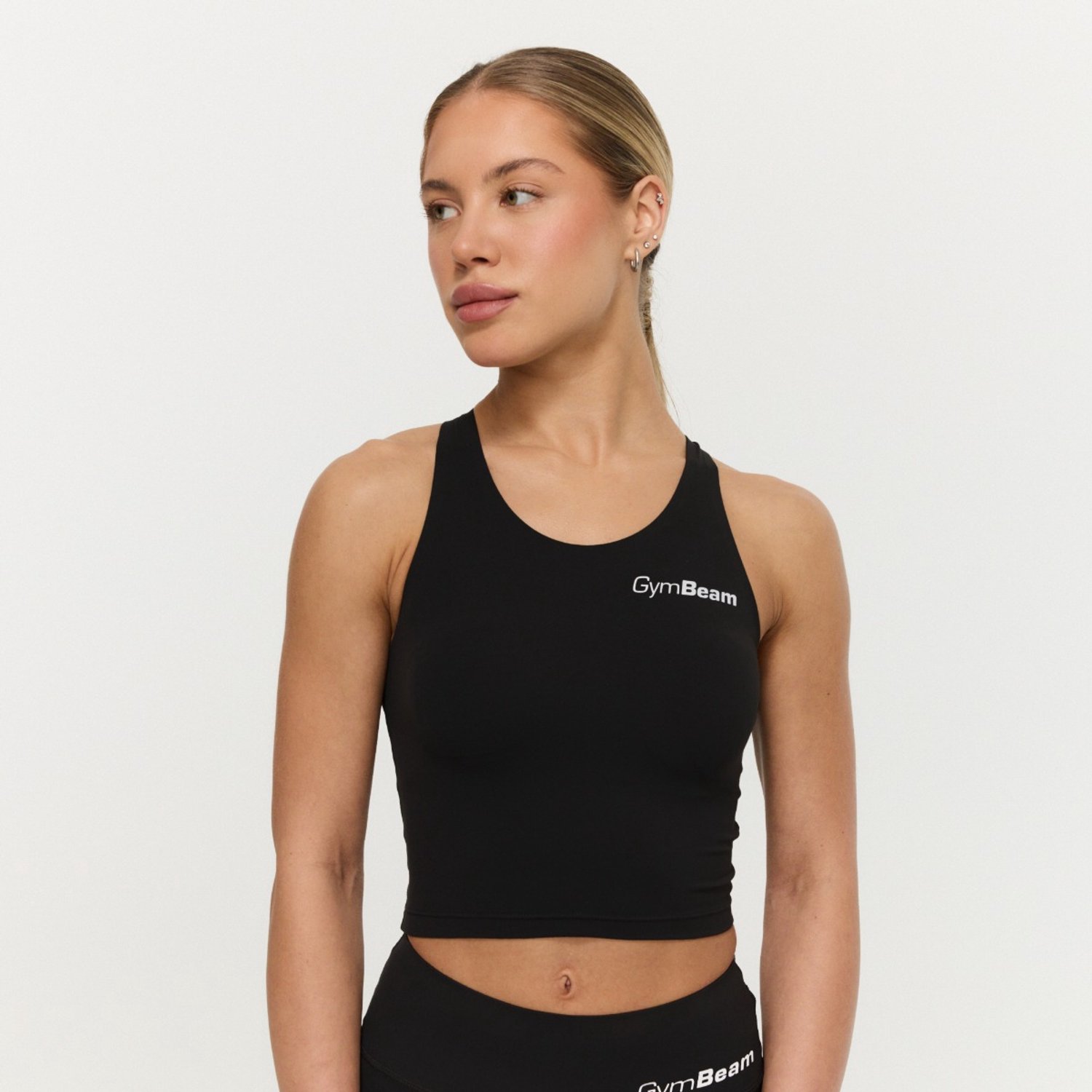 GymBeam Dames BEAT Sport Top Zwart S