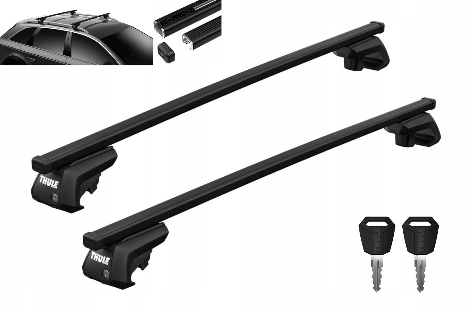 Thule Evo 7104 Dakdrager voor Mercedes Vito (W639) 2004-2013
