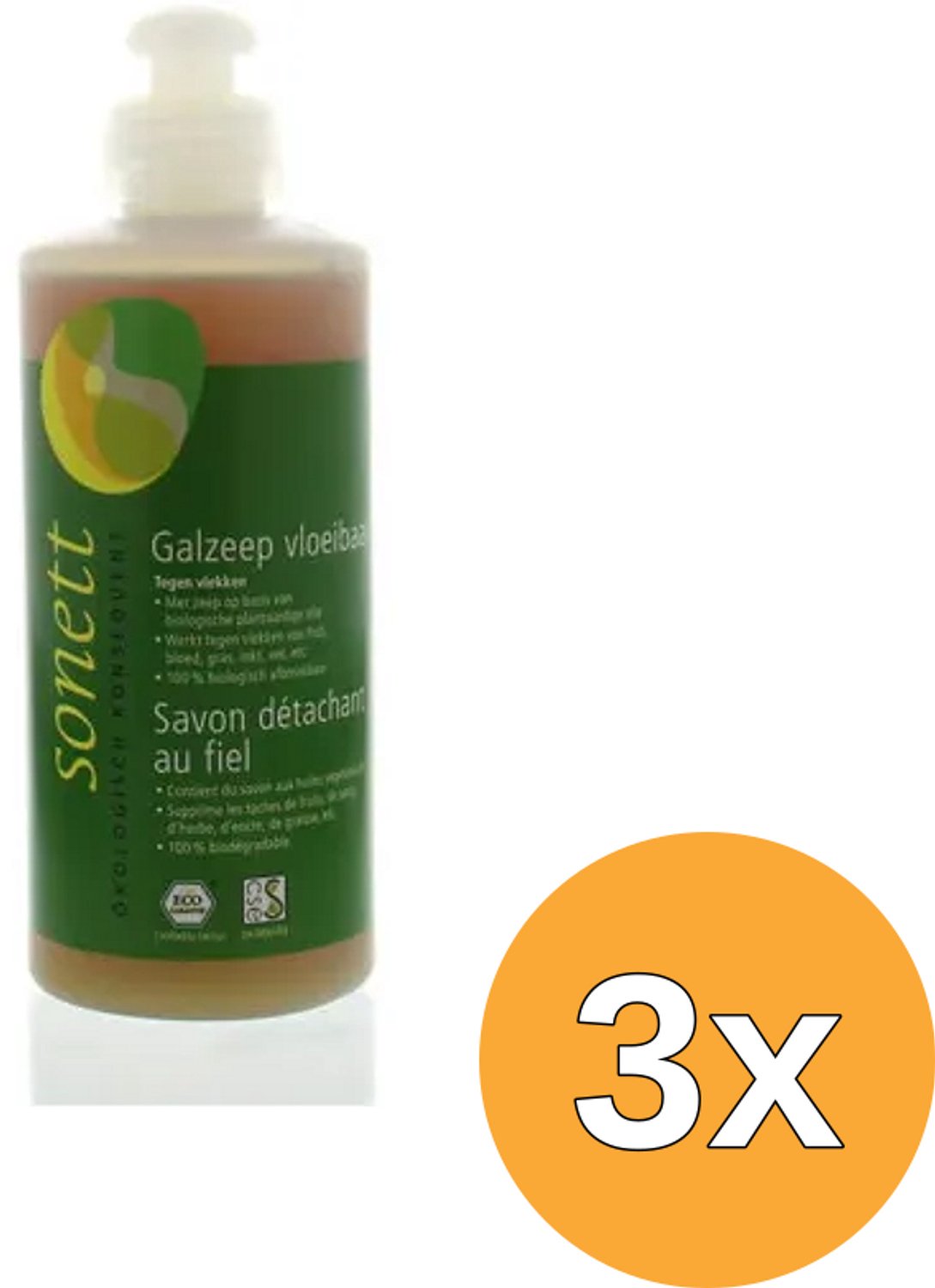 3x Sonett Galzeep vloeibaar (300 ml)