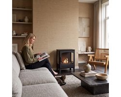 Xaralyn Bio-ethanol haard - Stoove - zwart metaal - 2,5 KW verwarming - vrijstaand - met…