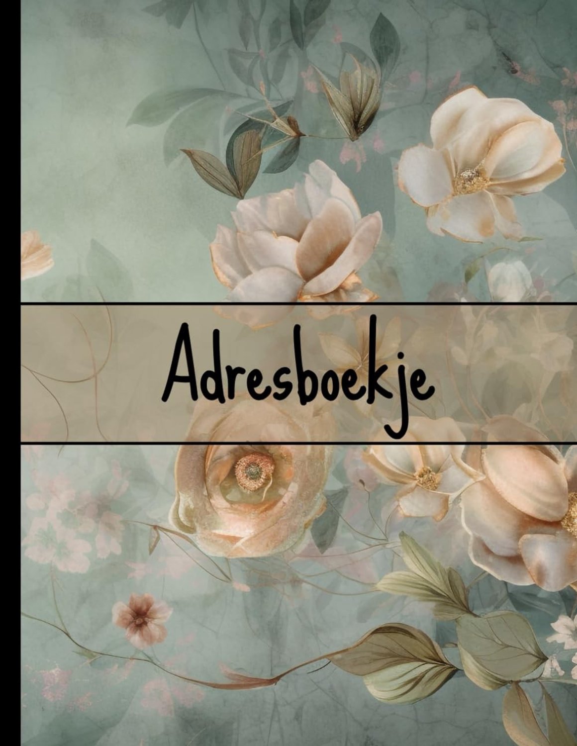 Adresregister - N.v.t. - N.v.t. - Met Alfabetische Tabbladen - Voor Handig Adresbeheer