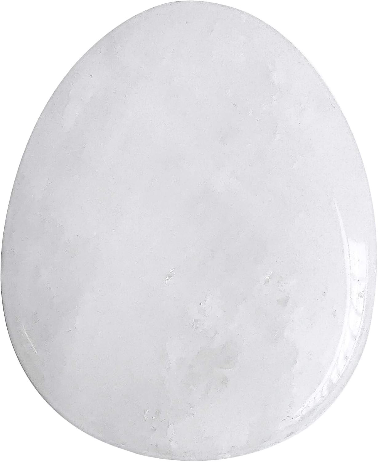Witte kristal kristal duim duim steen waterdruppels chakra stenen Reiki helende palm steen voor ontspanning
