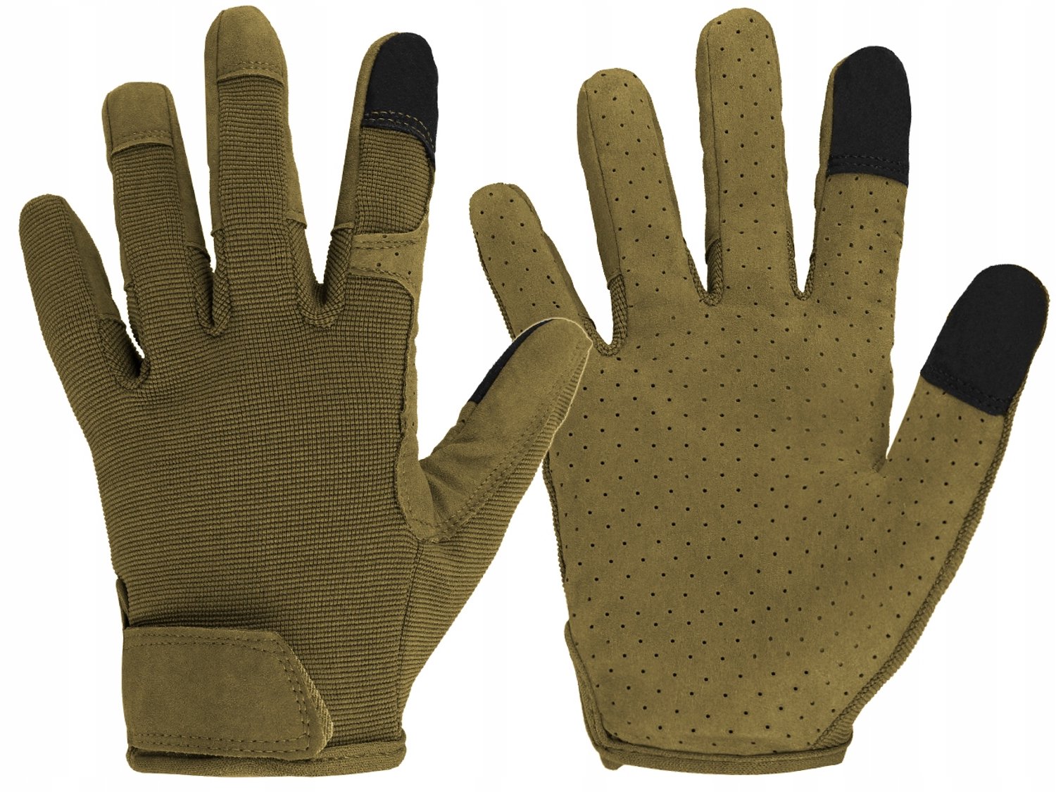 Mil-Tec Combat Touch Tactische Handschoenen Olive Maat S
