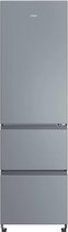 Haier HTR3518ENMX - Koel-vriescombinatie - 303L - Direct Access Lades - Flexible Deur Vakken - Total No Frost - 99% Air Surround - Energieklasse E - 10 Jaar Garantie op onderdelen