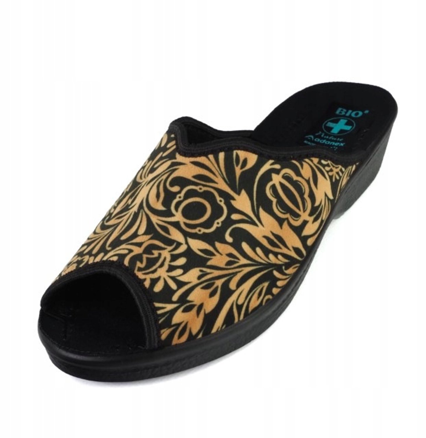Adanex Dames Pantoffels 29520 Zwart - Maat 38