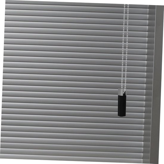 2 Stuks Trek Touwhanger Koorduiteinden Voor Jaloezieën Blind Koordtrekuiteinde Blinds Handvat Voor Windows Koordknop Voor Thuis Gewichten Koordgreep Zwart IJzer — afbeelding 4