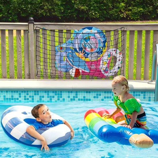 Pool Toy Organizer, Netto Heavy Duty, Elastisch gaas — afbeelding 4