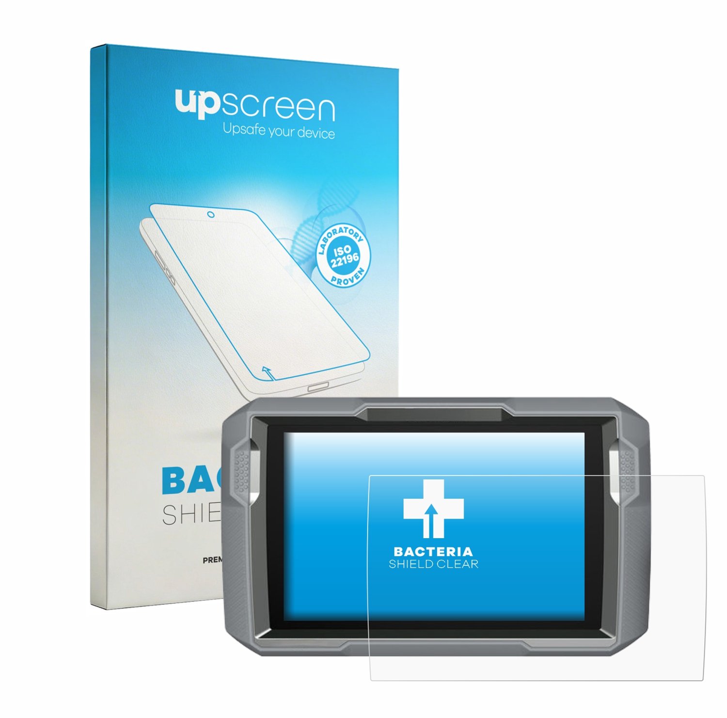upscreen - Screenprotector voor Topdon ArtiDiag 900 Lite - Folie Beschermfolie transparant antibacterieel