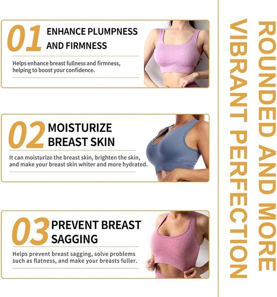Verstevigende borstvergrotingspleisters, 10 stuks, liftende patches voor elasticiteit en natuurlijke vergroting, vermindert hangborsten en biedt optimale ondersteuning — afbeelding 2