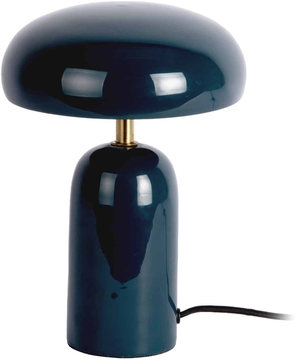 Leitmotiv Tafellamp Catania Mushroom - Blauw - 17.5x17.5x26cm - Scandinavisch