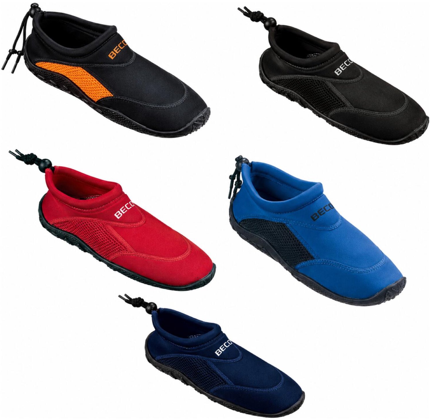 BECO Waterschoenen/surfschoenen - Neopreen - Unisex - Rood - Maat 43
