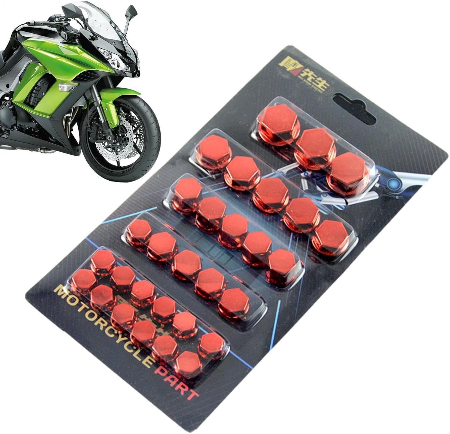 Moerafdekking voor motorfiets - 5 kleuren motorfiets