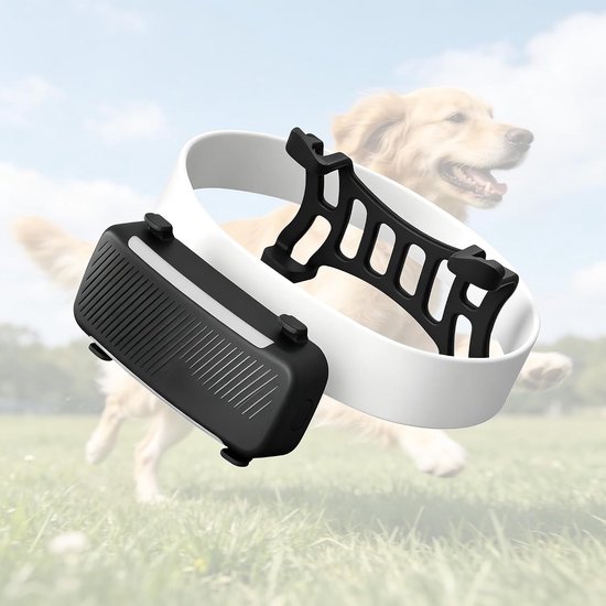 4 stuks siliconen clips, compatibel met Tractive Dog 6 GPS-hondenhalsband — afbeelding 3